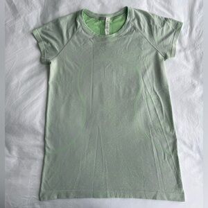 Lululemon Athletica Mint Green Athletic Tee